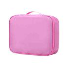 Multifunctional Thickened Large-capacity Document Storage Bag, Specification:Three Layers with Card Slot(Pink) - 1