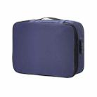 Multifunctional Thickened Large-capacity Document Storage Bag, Specification:Three Layers with Password Lock(Royal Blue) - 1