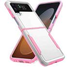 For Samsung Galaxy Z Flip4 Pioneer Armor Heavy Duty PC + TPU Phone Case(White) - 1