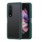 For Samsung Galaxy Z Fold4 Udun Series TPU + PC Phone Case (Dark Green) - 1