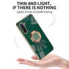 For Samsung Galaxy Note10+ 6D Plating Astronaut Ring Kickstand Phone Case(Night Green) - 4