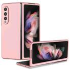 For Samsung Galaxy Z Fold4 Armor Foldable Phone Case(Pink) - 1