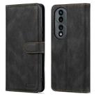 For Honor 70 / 70 Pro AZNS Dream II Skin Feel Horizontal Flip Leather Case(Black) - 1