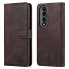 For Honor 70 / 70 Pro AZNS Dream II Skin Feel Horizontal Flip Leather Case(Coffee) - 1