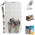 For Huawei P40 3D Painting Horizontal Flip Leather Case with Holder & Card Slot & Wallet & Lanyard(Pug) - 1