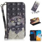 For Huawei P40 Pro 3D Painting Horizontal Flip Leather Case with Holder & Card Slot & Wallet & Lanyard(Embrace the cat) - 1