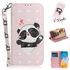 For Huawei P40 Pro 3D Painting Horizontal Flip Leather Case with Holder & Card Slot & Wallet & Lanyard(Caring bear) - 1