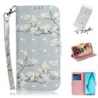 For Huawei P40 lite 3D Painting Horizontal Flip Leather Case with Holder & Card Slot & Wallet & Lanyard(Magnolia) - 1