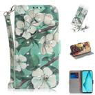 For Huawei P40 lite 3D Painting Horizontal Flip Leather Case with Holder & Card Slot & Wallet & Lanyard(Watercolor flowers) - 1