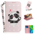 For Xiaomi Mi Note 10 3D Painting Horizontal Flip Leather Case with Holder & Card Slot & Wallet & Lanyard(Caring bear) - 1