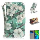 For Xiaomi Mi Note 10 3D Painting Horizontal Flip Leather Case with Holder & Card Slot & Wallet & Lanyard(Watercolor flowers) - 1