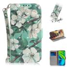 For Xiaomi Mi Note10 Pro 3D Painting Horizontal Flip Leather Case with Holder & Card Slot & Wallet & Lanyard(Watercolor flowers) - 1