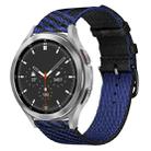 20mm Universal Nylon Watch Band(BlueBlack) - 1