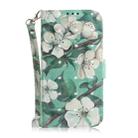 For Galaxy A21 3D Painting Horizontal Flip Leather Case with Holder & Card Slot & Wallet & Lanyard(Watercolor flowers) - 2
