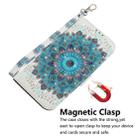 For Galaxy A70e 3D Painting Horizontal Flip Leather Case with Holder & Card Slot & Wallet & Lanyard(Peacock wreath) - 6