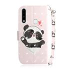 For Galaxy A70e 3D Painting Horizontal Flip Leather Case with Holder & Card Slot & Wallet & Lanyard(Caring bear) - 3