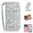 For Galaxy A70e 3D Painting Horizontal Flip Leather Case with Holder & Card Slot & Wallet & Lanyard(Magnolia flower) - 1