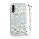 For Galaxy A70e 3D Painting Horizontal Flip Leather Case with Holder & Card Slot & Wallet & Lanyard(Magnolia flower) - 3