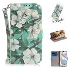 For Galaxy A70e 3D Painting Horizontal Flip Leather Case with Holder & Card Slot & Wallet & Lanyard(Watercolor flowers) - 1