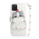 For Galaxy S10 Lite / A91 3D Painting Horizontal Flip Leather Case with Holder & Card Slot & Wallet & Lanyard(Cute cat) - 3