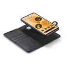 For Google Pixel 7 Pro DG.MING Crazy Horse Texture Detachable Magnetic Leather Phone Case(Black) - 6