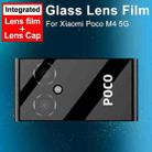 For Xiaomi Poco M4 5G imak Integrated Rear Camera Lens Tempered Glass Film - 4