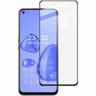 imak 9H Surface Hardness Full Screen Tempered Glass Film Pro+ Series For OPPO Realme 8i - 1