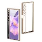 For Huawei Mate Xs 2 GKK Full Coverage TPU Phantom Phone Case(Gold) - 1