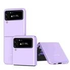 For Samsung Galaxy Z Flip4 Skin Feel Shockproof PC Fold Protective Case(Purple) - 1