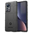 For Xiaomi 12S Pro Full Coverage Shockproof TPU Phone Case(Black) - 1