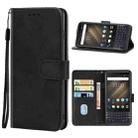 For Blackberry KEY2 Leather Phone Case(Black) - 1