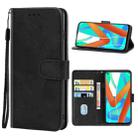 For OPPO Realme V13 5G Leather Phone Case(Black) - 1