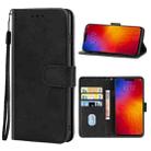 For Lenovo Z5 Leather Phone Case(Black) - 1