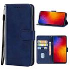 For Lenovo Z5 Leather Phone Case(Blue) - 1