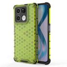 For OnePlus Ace Racing Shockproof Honeycomb PC + TPU Phone Case(Green) - 1