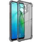 For OPPO Reno8 5G/Reno8 5G Global IMAK All-inclusive Shockproof Airbag TPU Case with Screen Protector (Transparent Black) - 1