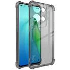 For OPPO Reno8 Pro+ 5G / Reno8 Pro 5G Global IMAK All-inclusive Shockproof Airbag TPU Case with Screen Protector (Transparent Black) - 1