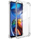 For Motorolo Moto E32 4G IMAK All-inclusive Shockproof Airbag TPU Case with Screen Protector (Transparent) - 1