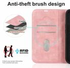 For iPhone 13 Pro Wireless Charging Magsafe Leather Phone Case (Pink) - 5