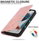 For iPhone 13 Pro Wireless Charging Magsafe Leather Phone Case (Pink) - 6