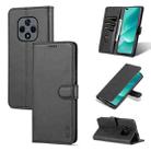 For Huawei Nova 9Z/Enjoy 50 Plus AZNS Skin Feel Calf Texture Flip Leather Phone Case(Black) - 1