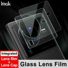 For vivo X80 Pro 5G imak Integrated Rear Camera Lens Tempered Glass Film with Lens Cap - 4