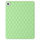 Diamond Lattice Silicone Tablet Case For iPad mini 5 / 4 / 3 / 2 / 1(Green) - 1