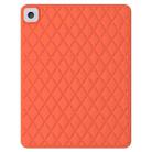 Diamond Lattice Silicone Tablet Case For iPad mini 5 / 4 / 3 / 2 / 1(Orange) - 1