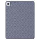 Diamond Lattice Silicone Tablet Case For iPad mini 5 / 4 / 3 / 2 / 1(Grey) - 1