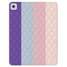 Diamond Lattice Silicone Tablet Case For iPad mini 5 / 4 / 3 / 2 / 1(Rainbow 2) - 1