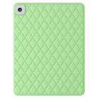 Diamond Lattice Silicone Tablet Case For iPad Pro 10.5 2019 / 2017(Green) - 1