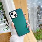 For iPhone 14 Plus Frosted PC + TPU Phone Case (Green) - 1