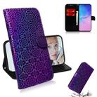 For Galaxy S10 Lite / A91 Solid Color Colorful Magnetic Buckle Horizontal Flip PU Leather Case with Holder & Card Slots & Wallet & Lanyard(Purple) - 1