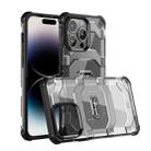 For iPhone 14 Pro wlons Explorer Series PC+TPU Phone Case(Black) - 1